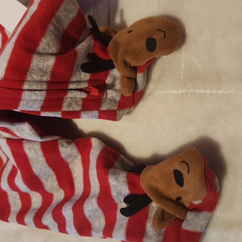 Carter's, Baby Christmas Holiday, Festive Baby Sleepwear Onesies Set 3 months - Picture 8 of 9